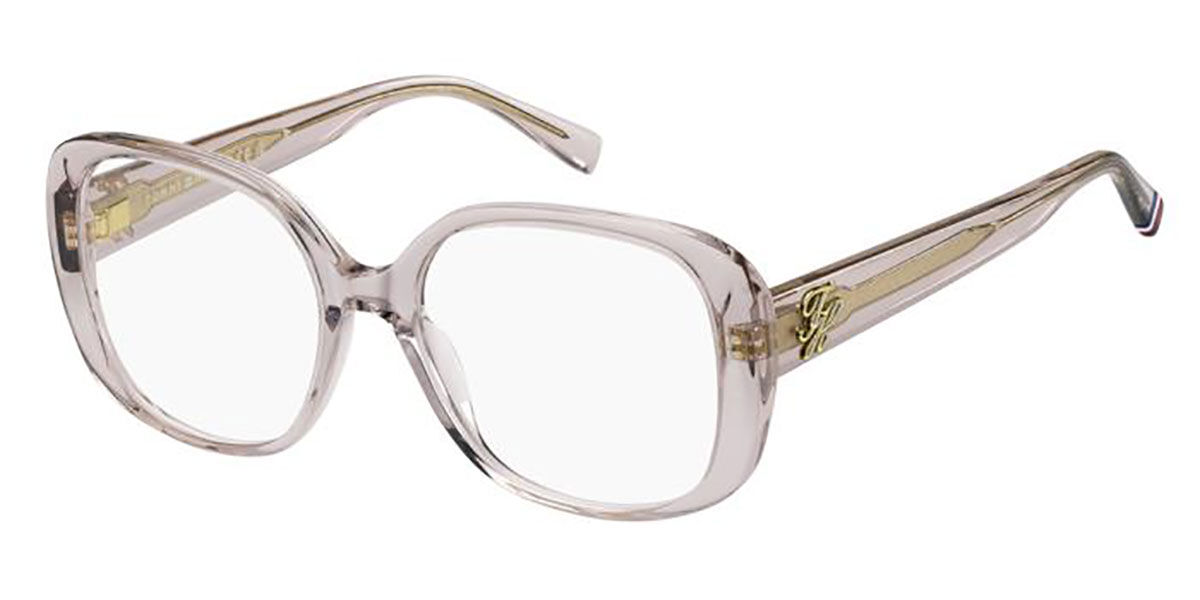 Tommy Hilfiger Damski Transparent Pink Th 2346 35J 53 Rózowe E Okulary Korekcyjne