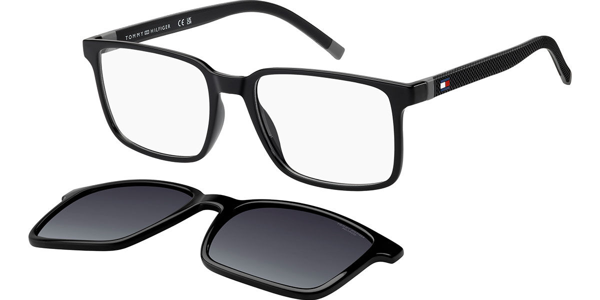 Tommy Hilfiger TH 2377/C With Clip-On Men's Glasses, , Size 54