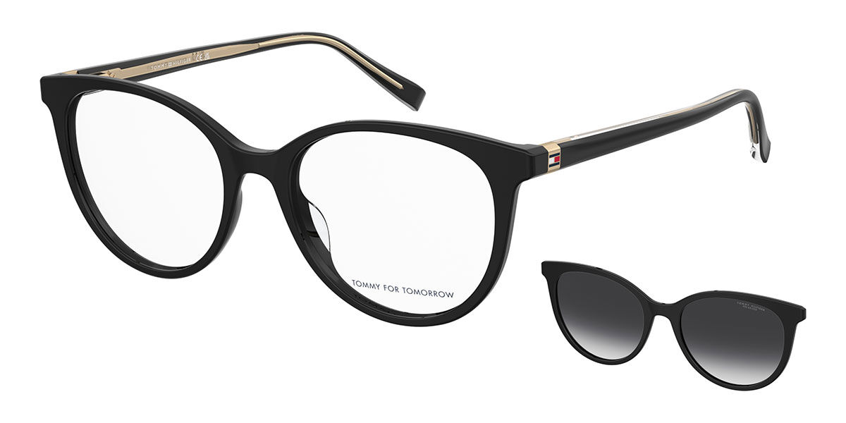 Tommy Hilfiger TH 2395/C With Clip-On 807/WJ 52 Lunettes De Vue Femme