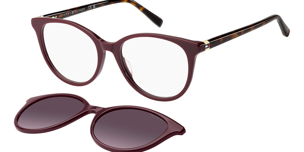 Tommy Hilfiger TH 2395/C With Clip-On LHF/XW 52 Lunettes De Vue Femme