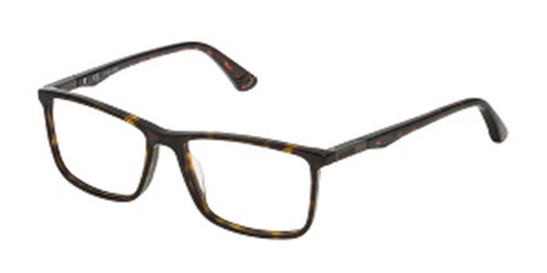 Police VPL393 BROOKLYN 4 0722 Men's GlassesSize - Free Lenses - HSA/FSA Insurance - Blue Light Block Available