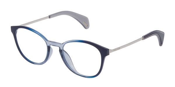 Photos - Glasses & Contact Lenses Police VPL626 SIREN 3 0D36 Men's Eyeglasses Grey Size 49 (Frame Onl 