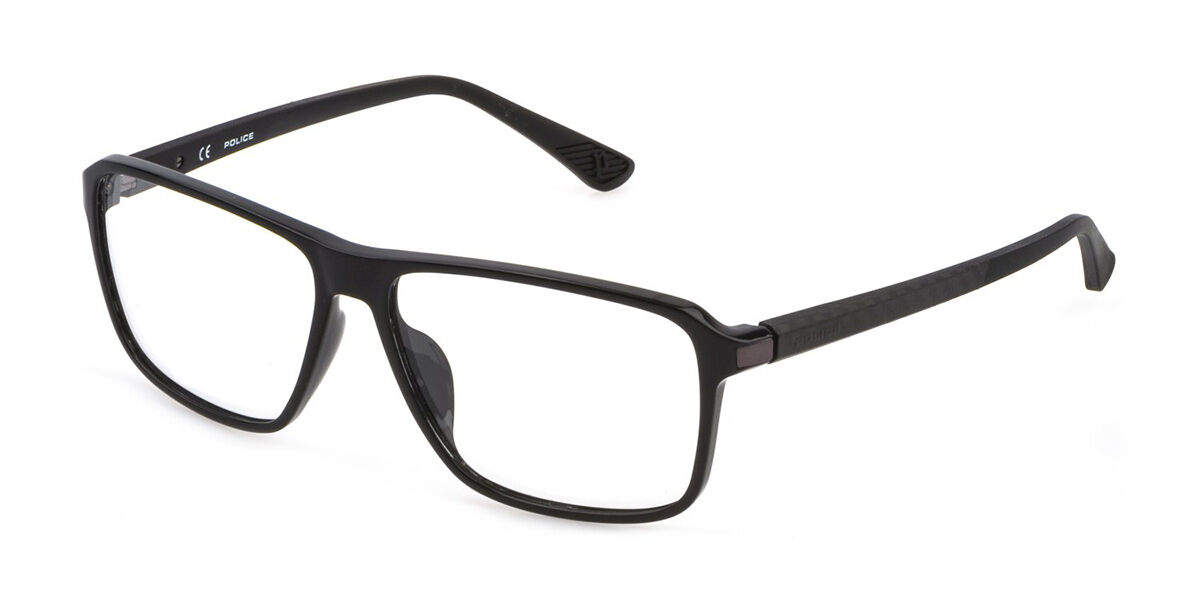 Police VPLD09 0Z42 Glasses Shiny Black | VisionDirect Australia