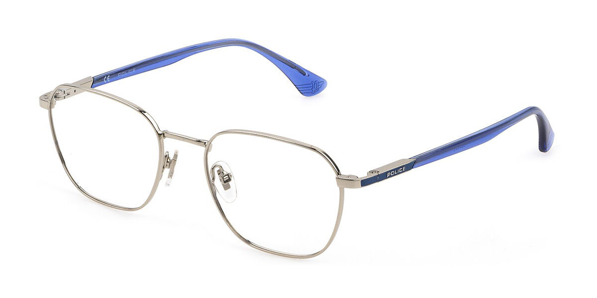 Police VPLD20 0579 Men's GlassesSize - Free Lenses - HSA/FSA Insurance - Blue Light Block Available