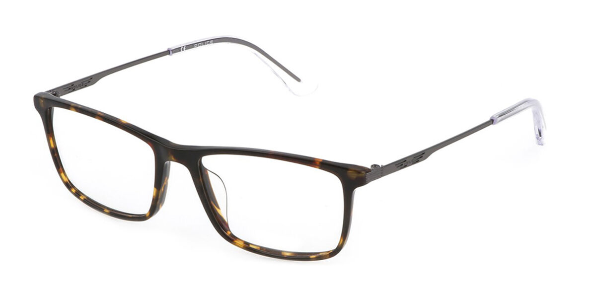 Police VPLD08 0752 Glasses Havana | SmartBuyGlasses India