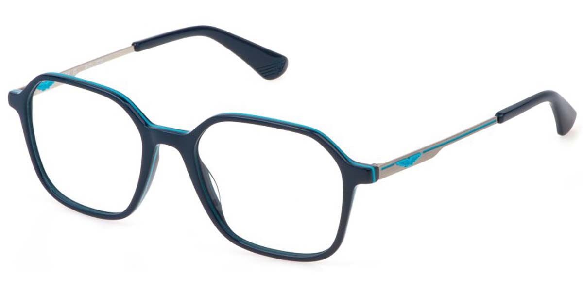 Police VK141 CODE JR 4 Kids 09DD Kids' Eyeglasses Blue Size 49 (Frame Only) - Blue Light Block Available