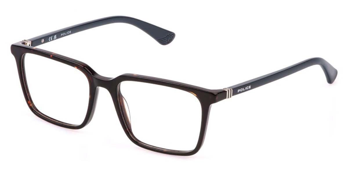 Police VK151 DASH JR 3 Barn 02BM 50 Sköldpaddemönstradeshell Glasögon (Endast Båge) Barn