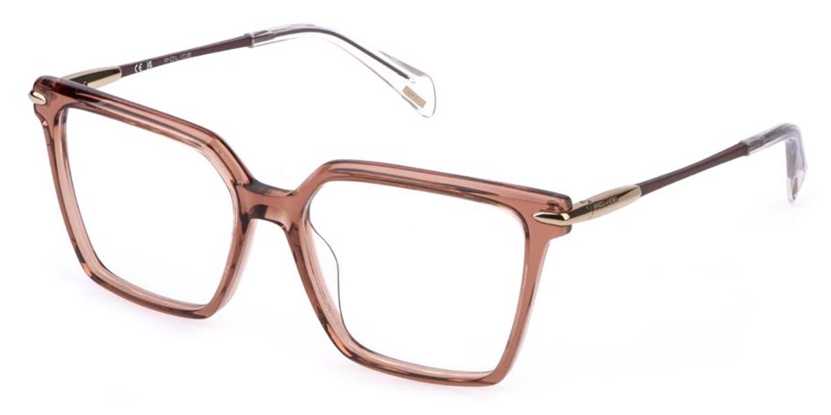 Police VPLR14 JADE 2 0893 54 Bruna Glasögon (Endast Båge) Kvinna