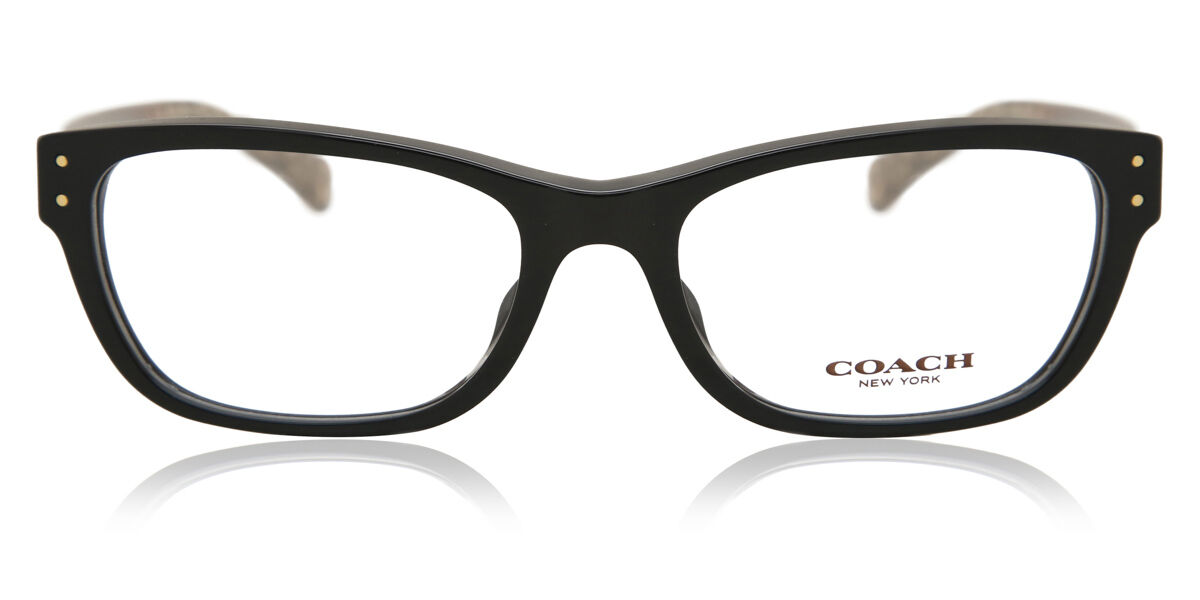 Coach HC6082F Asian Fit 5353 Glasses Black | SmartBuyGlasses UK