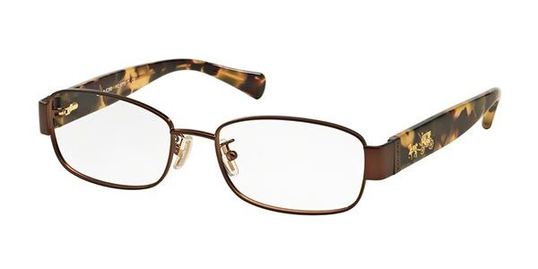 coach glasses brown