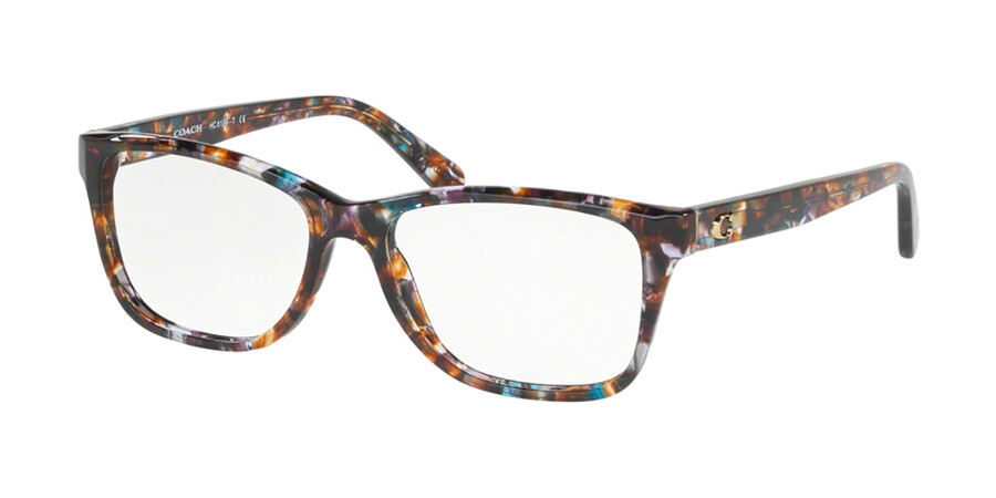 Coach HC6129 5565 Glasses Confetti Tortoise | VisionDirect Australia