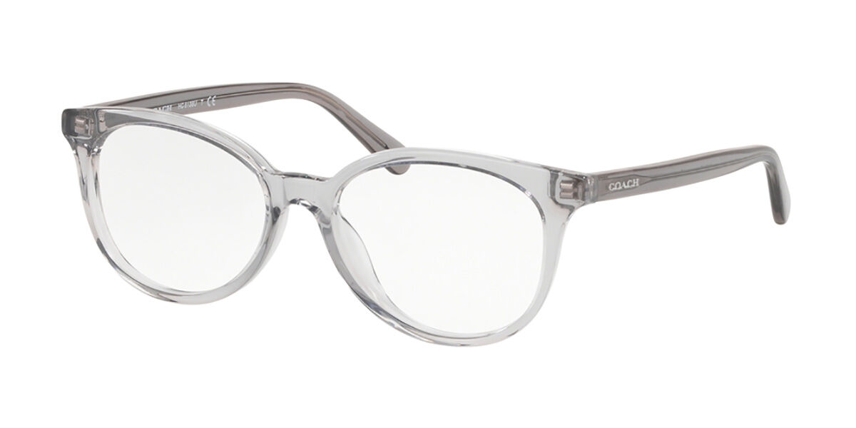 coach clear frame glasses