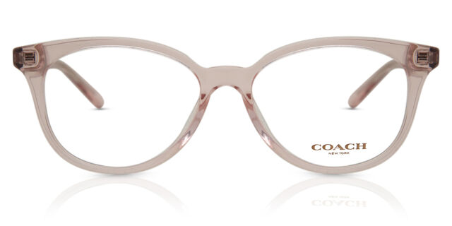 Coach HC6138U 5556 Transparent Pink Eyeglasses  display picture 1