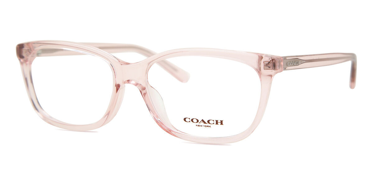 Coach clear pink sales glasses