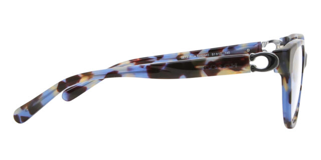 Coach HC6153 5613 Blue Tortoise Eyeglasses | SmartBuyGlasses US display picture 3