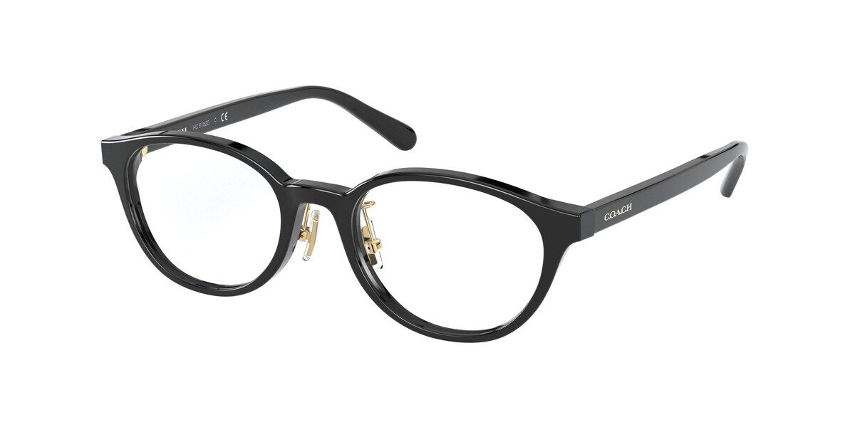 Coach HC6152D Asian Fit 5002 Glasses Black | VisionDirect Australia