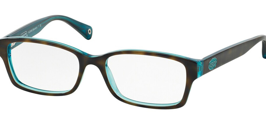 Coach HC6040 5116 Glasses Dark Tortoise Blue | VisionDirect Australia