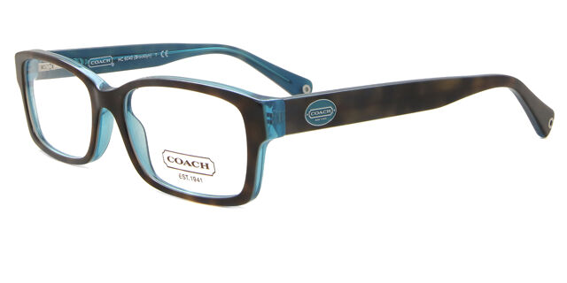 Coach HC6040 BROOKLYN 5116 Dark Tortoise Blue Eyeglasses  display picture 1