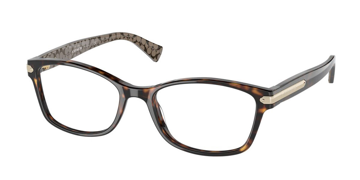 Coach HC6065 5291 Eyeglasses in Dark Tortoise | SmartBuyGlasses USA