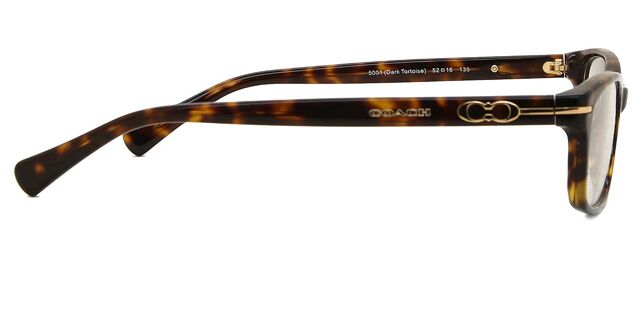 Coach HC6054 ELISE 5001 Dark Tortoise Eyeglasses  display picture 1