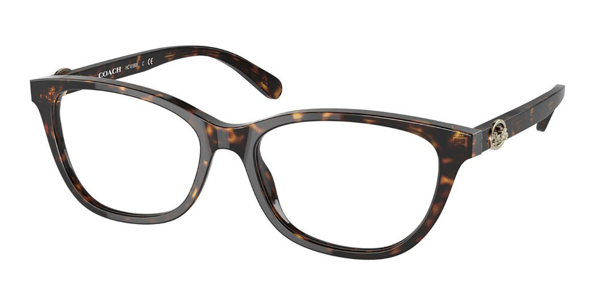 Coach HC6180F Asian Fit 5120 Glasses Dark Tortoiseshell | VisionDirect ...
