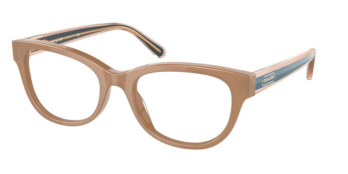 Coach HC6187 Women's Glasses, Brown, Size 52