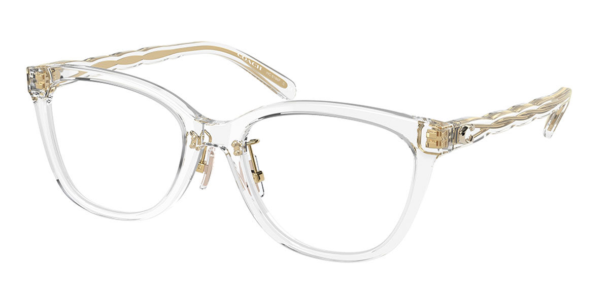 Coach HC6186F Asian Fit 5111 Glasses Clear | VisionDirect Australia