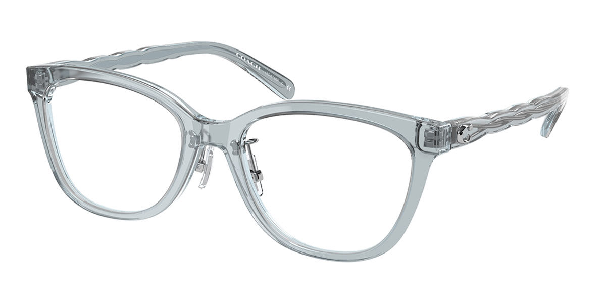 Coach HC6186F Asian Fit 5682 Glasses Transparent Light Blue |  SmartBuyGlasses India