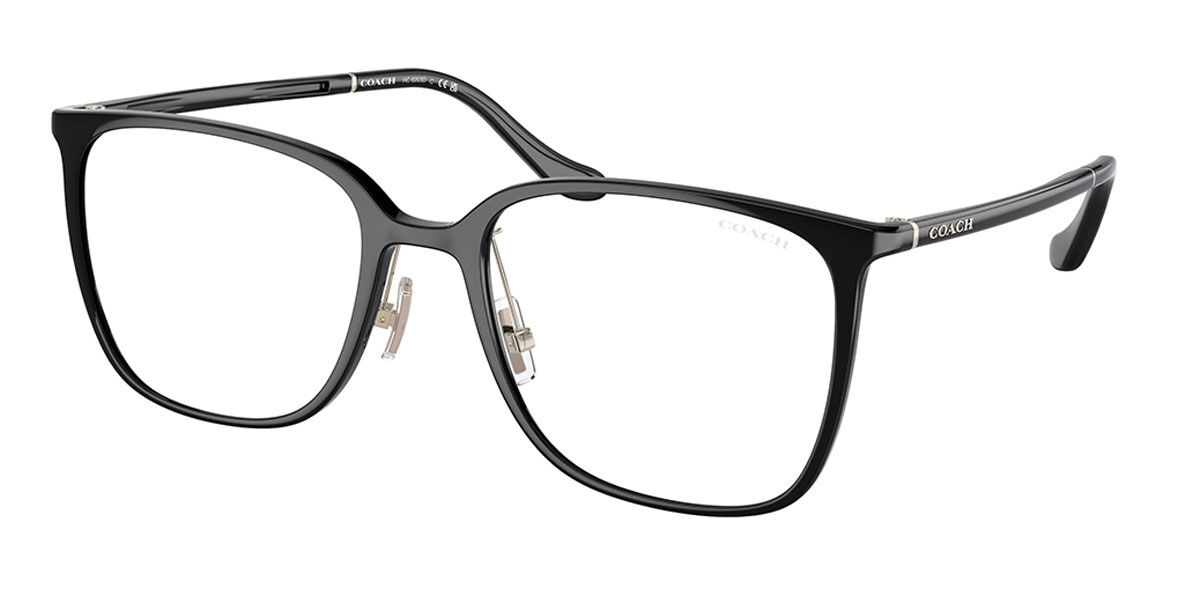 Coach HC6203D BlueLight Block Asian Fit 5002SB Eyeglasses in Shiny Black SmartBuyGlasses USA