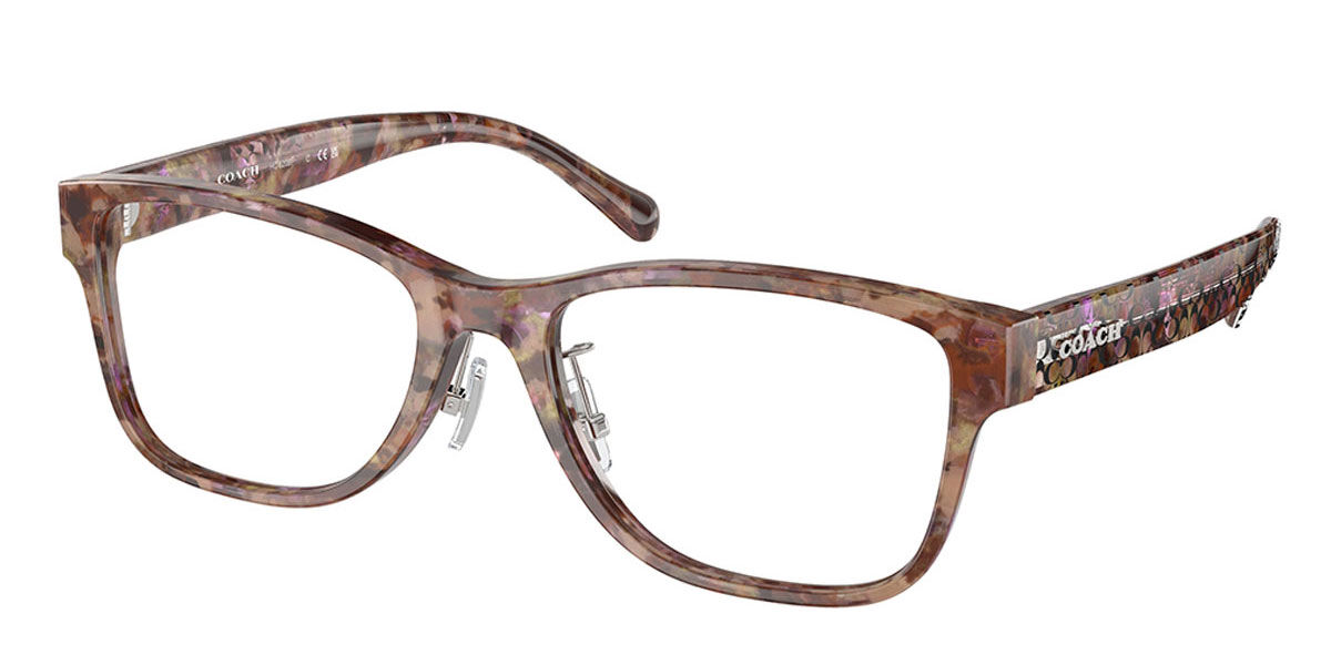 Coach HC6208F Asian Fit 5739 Eyeglasses in Petal Tortoise ...