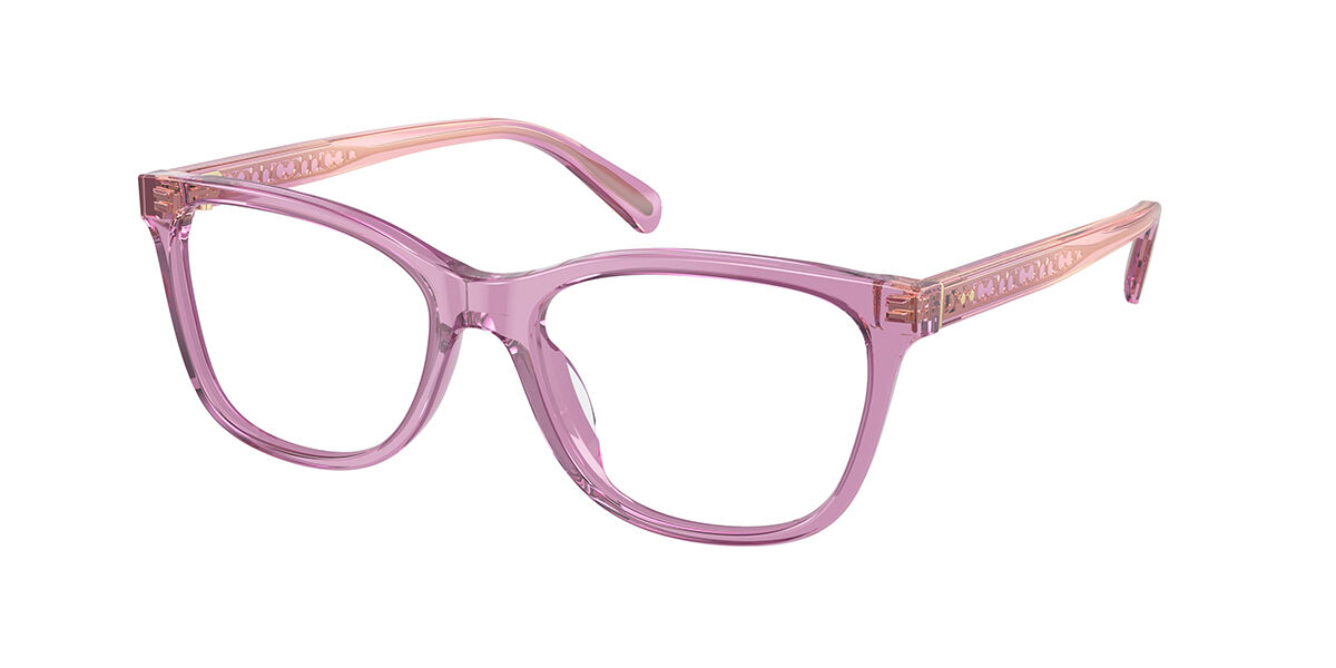 Coach HC6235F Asian Fit 5823 Women's Eyeglasses Purple Size 55 (Frame Only) - Blue Light Block Available