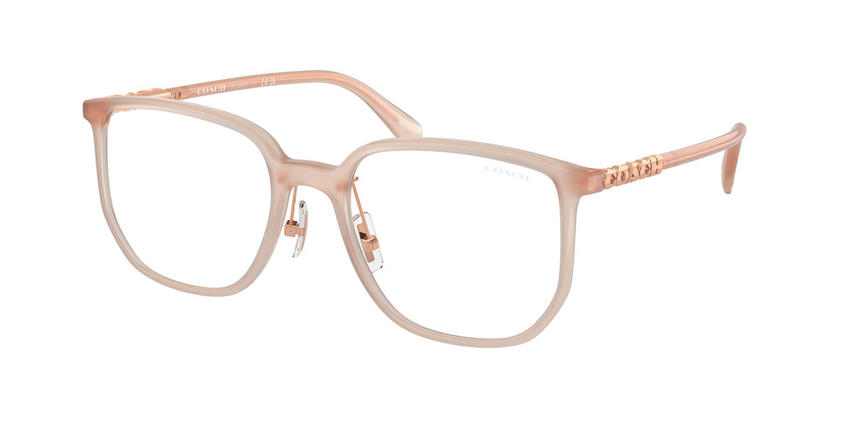 Coach HC6240D Asian Fit 5809SB Women's Eyeglasses Pink Size 54 (Frame Only) - Blue Light Block Available