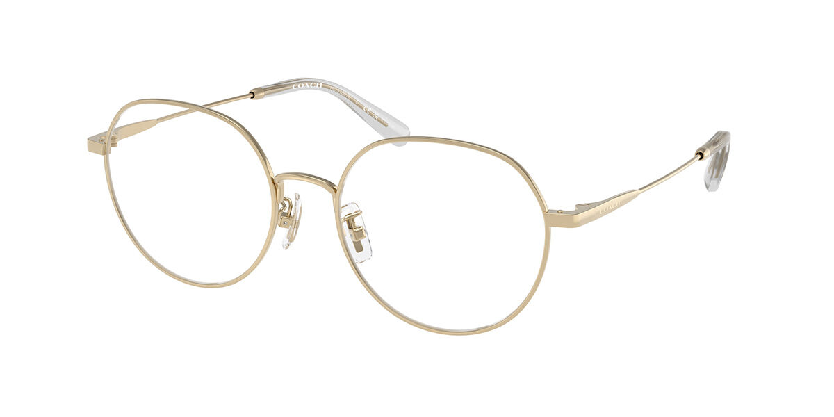 Coach HC5180TD Asian Fit 9005 Women's Eyeglasses Gold Size 53 (Frame Only) - Blue Light Block Available