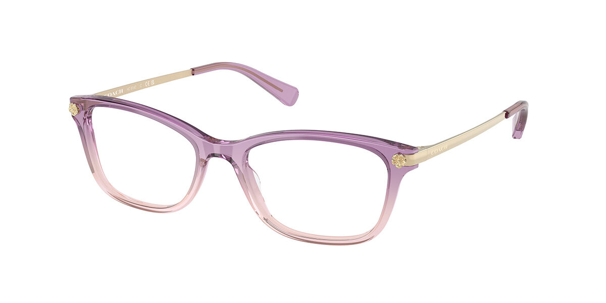 Coach HC6142 5813 Women's Eyeglasses Purple Size 51 (Frame Only) - Blue Light Block Available