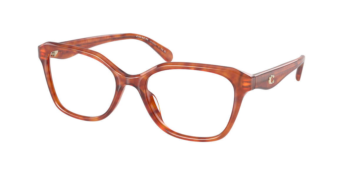 Coach HC6244U CY043 5774 Women's Eyeglasses Tortoiseshell Size 54 (Frame Only) - Blue Light Block Available