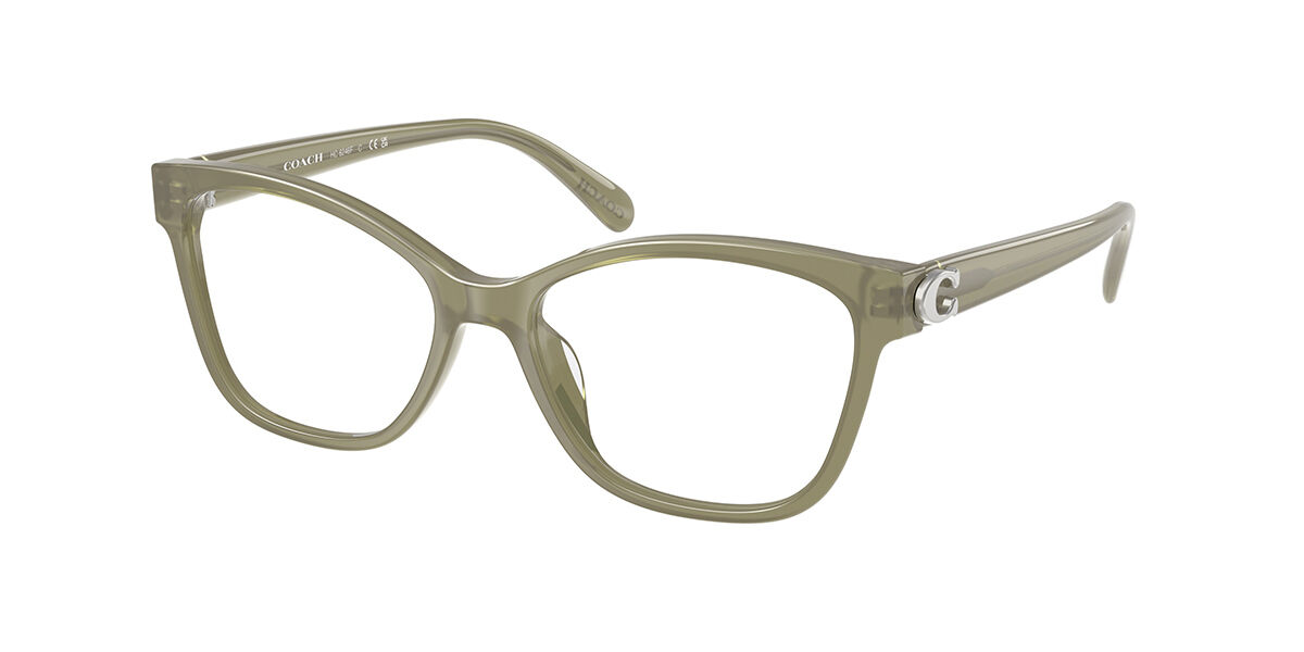 Coach HC6246F Asian Fit 5840 Womens Glasses Green Size - Free Lenses - HSA/FSA Insurance - Blue Light Block Available
