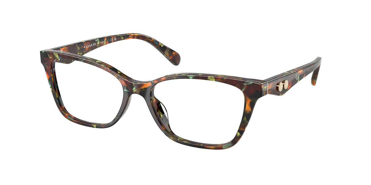 Coach HC6248U 5844 Women's Eyeglasses Tortoiseshell Size 52 (Frame Only) - Blue Light Block Available