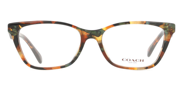 Coach Women\'s Glasses Tortoise Pattern Comes With Box And Coach Cleaning Wipe COACH EYEGLASSES Gold Tortoise frame 52-16-135 5062 9099 U10  main image 4