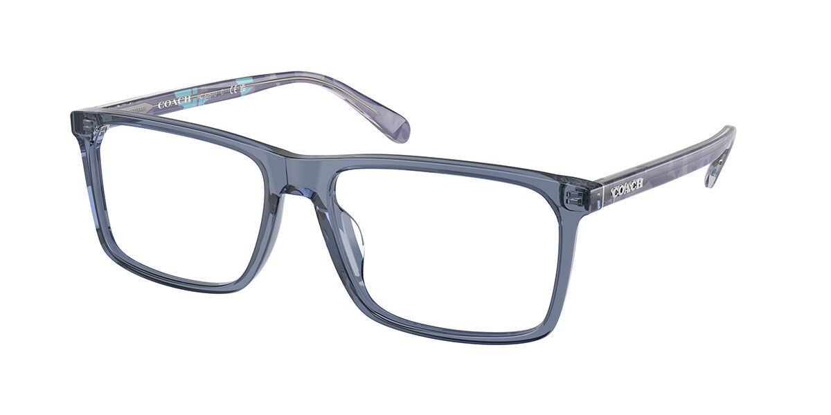 Coach HC6251U 5820 Men's Eyeglasses Blue Size 55 (Frame Only) - Blue Light Block Available