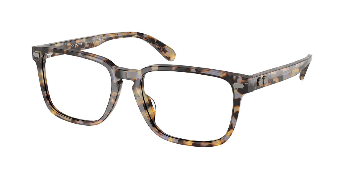 Coach HC6252U CY046 5851 Men's Eyeglasses Yellow Size 55 (Frame Only) - Blue Light Block Available