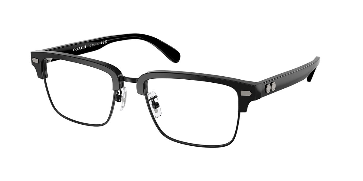 Coach HC6253 5002 Men's Eyeglasses Black Size 54 (Frame Only) - Blue Light Block Available