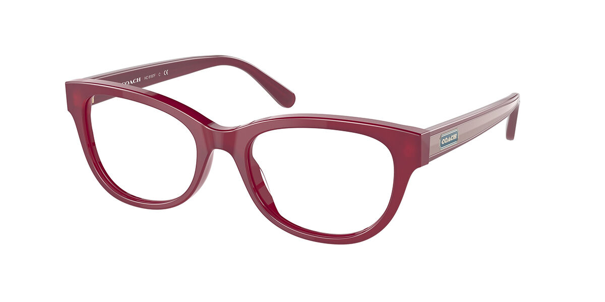 Coach HC6187F Asian Fit 5615 Women's Eyeglasses Purple Size 53 (Frame Only) - Blue Light Block Available