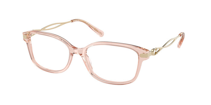 Coach HC6174F Asian Fit 5695 Glossy Pink Pattern Eyeglasses  display picture 1