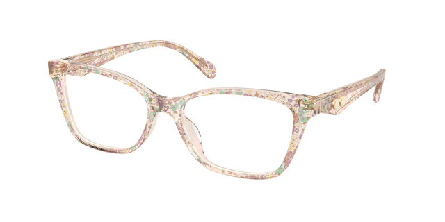 Coach HC6248U 5894 Glasses| Transparent Field of Flowers HC6248U