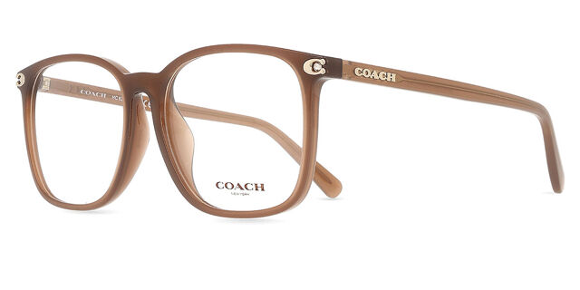 Coach HC6254BD Asian Fit 5808 Milky Brown Eyeglasses  display picture 3