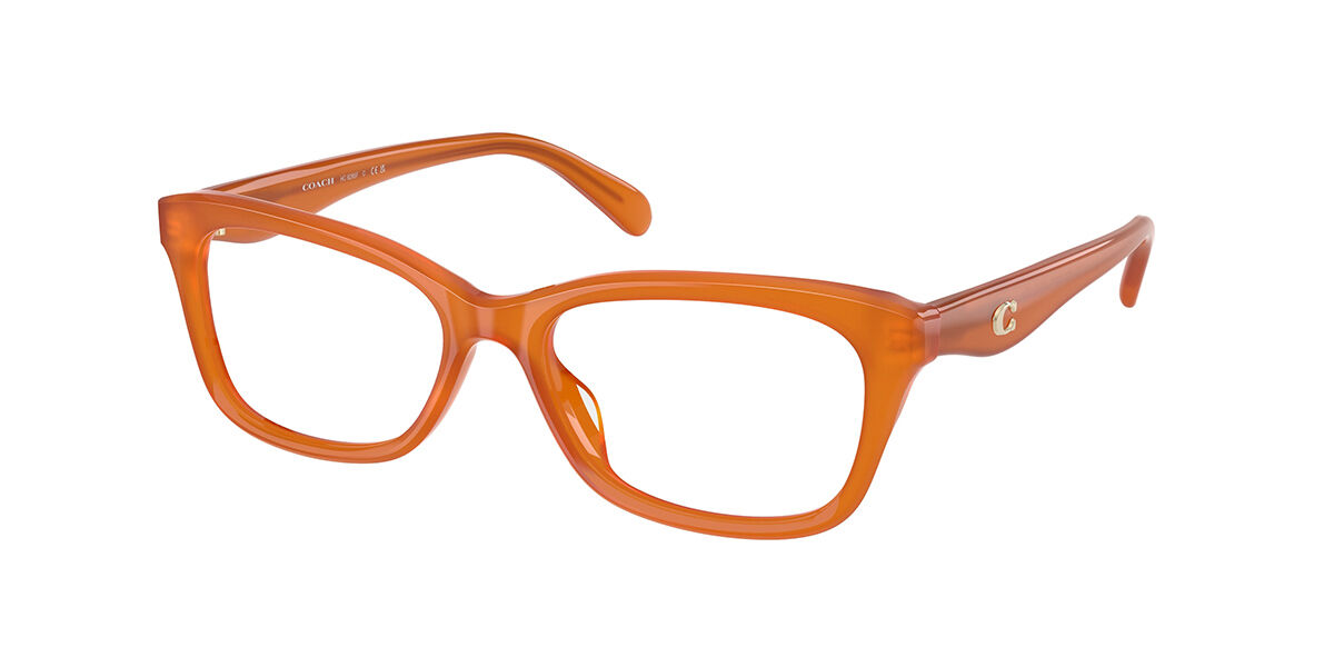 Coach HC6285F Asian Fit 5930 54 Orange Glas&ouml;gon (Endast B&aring;ge) Kvinna