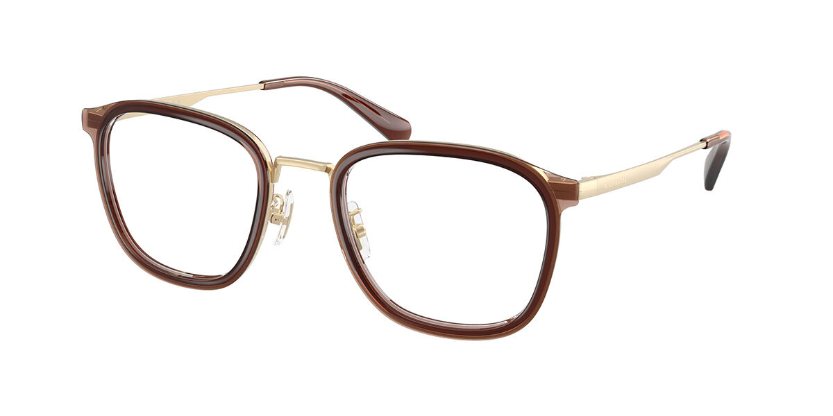 Coach HC5210 Men's Glasses, Brown, Size 52