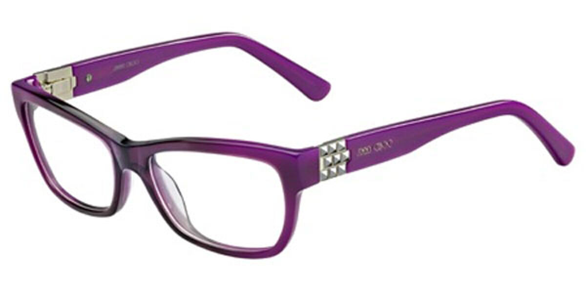 Jimmy Choo 66 54B Eyeglasses in Purple | SmartBuyGlasses USA