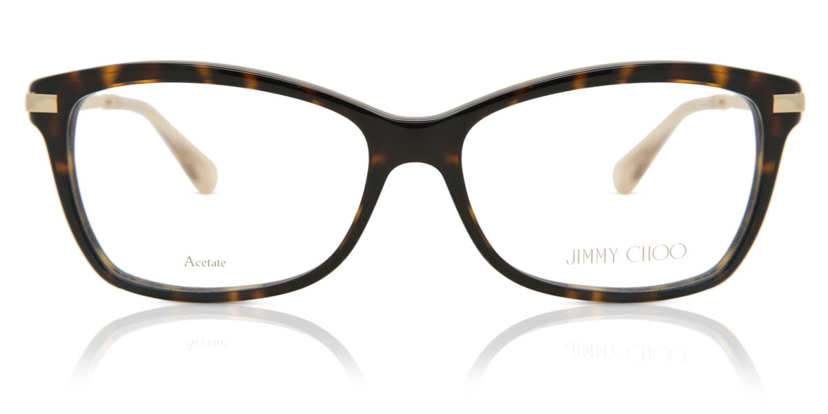 JIMMY CHOO スクエアフレムメカネ JC335 086 Jimmy Choo JC335 086 glasses | Buy online now