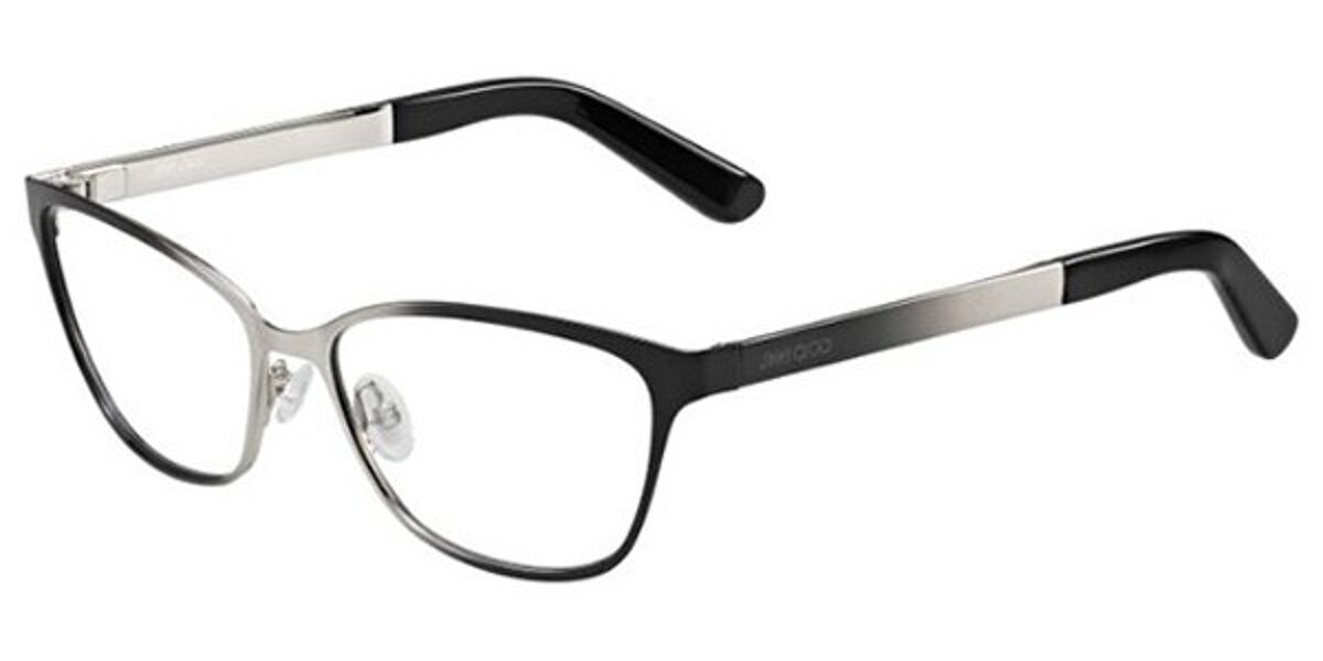 Jimmy Choo 123 9LD Eyeglasses in Black | SmartBuyGlasses USA